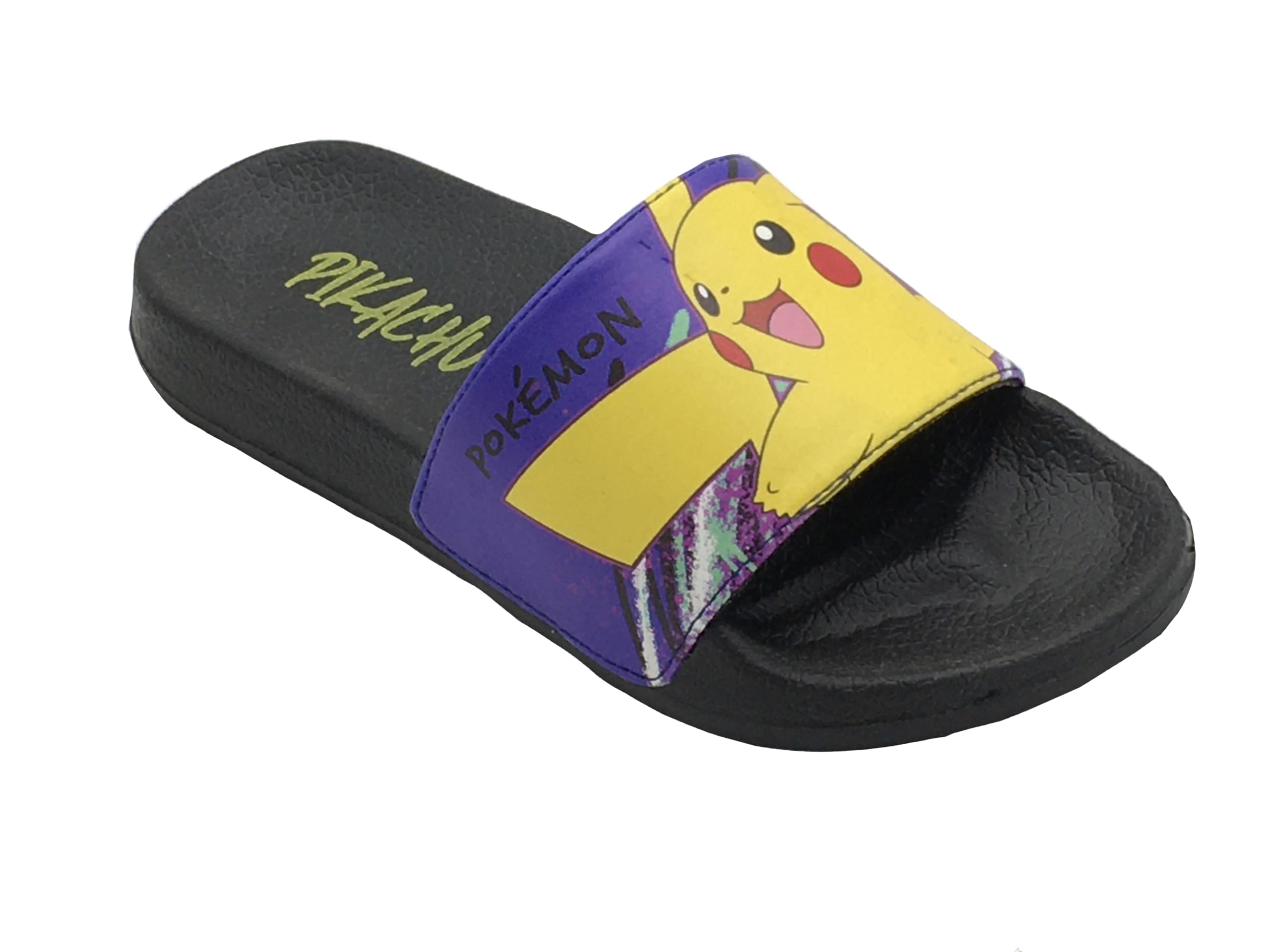 Pokémon, Sliders pour garçons ou filles, tongs, sandales de piscine, taille 28-37 EU