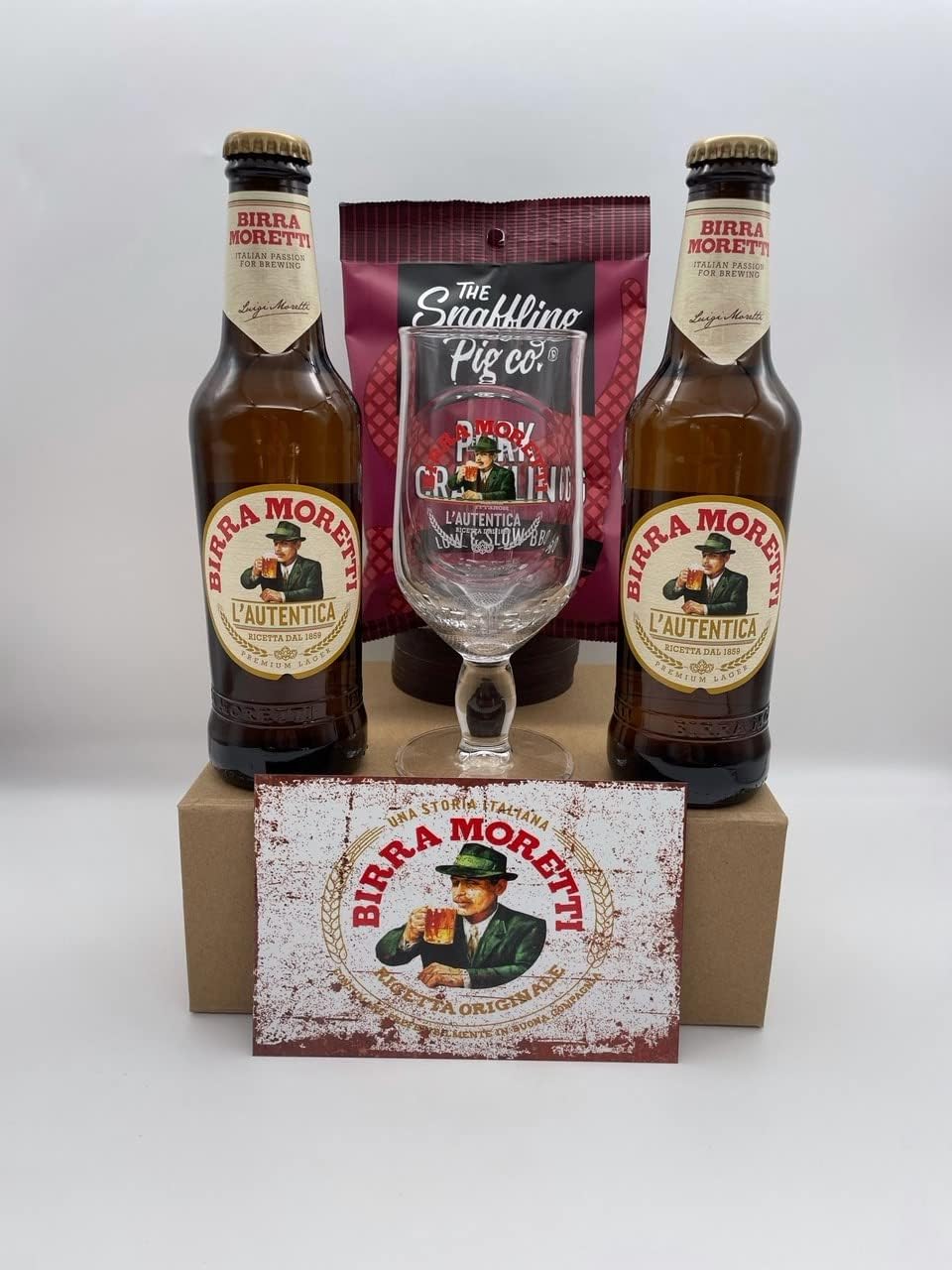 Lager Gift Set (Birra Moretti) Amazon.co.uk Grocery
