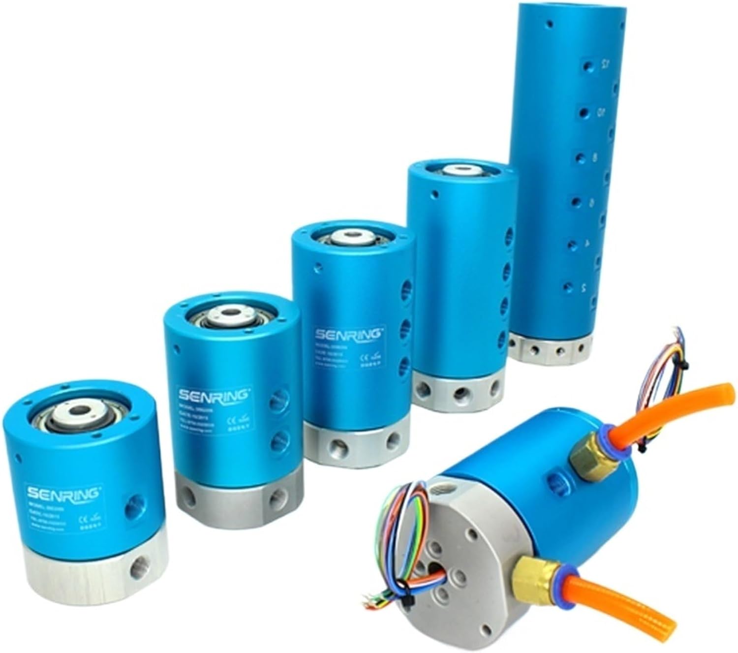 G1/8'' Port 1-8 Passages/Channel Gas, Air, Low Slip Ring(1 passage 24CH 5A)