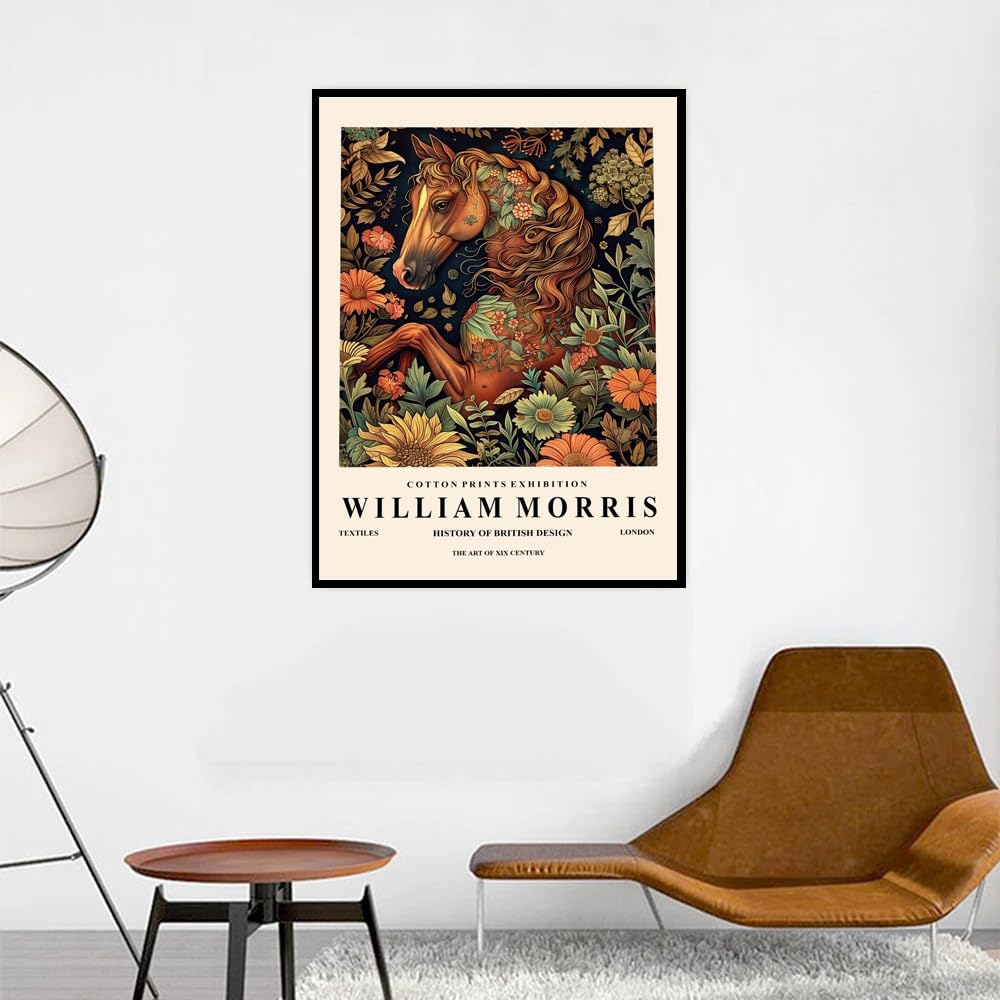 Amazon.co.jp: ウィリアム・モリス 動物のポスターと版画 現代の壁画