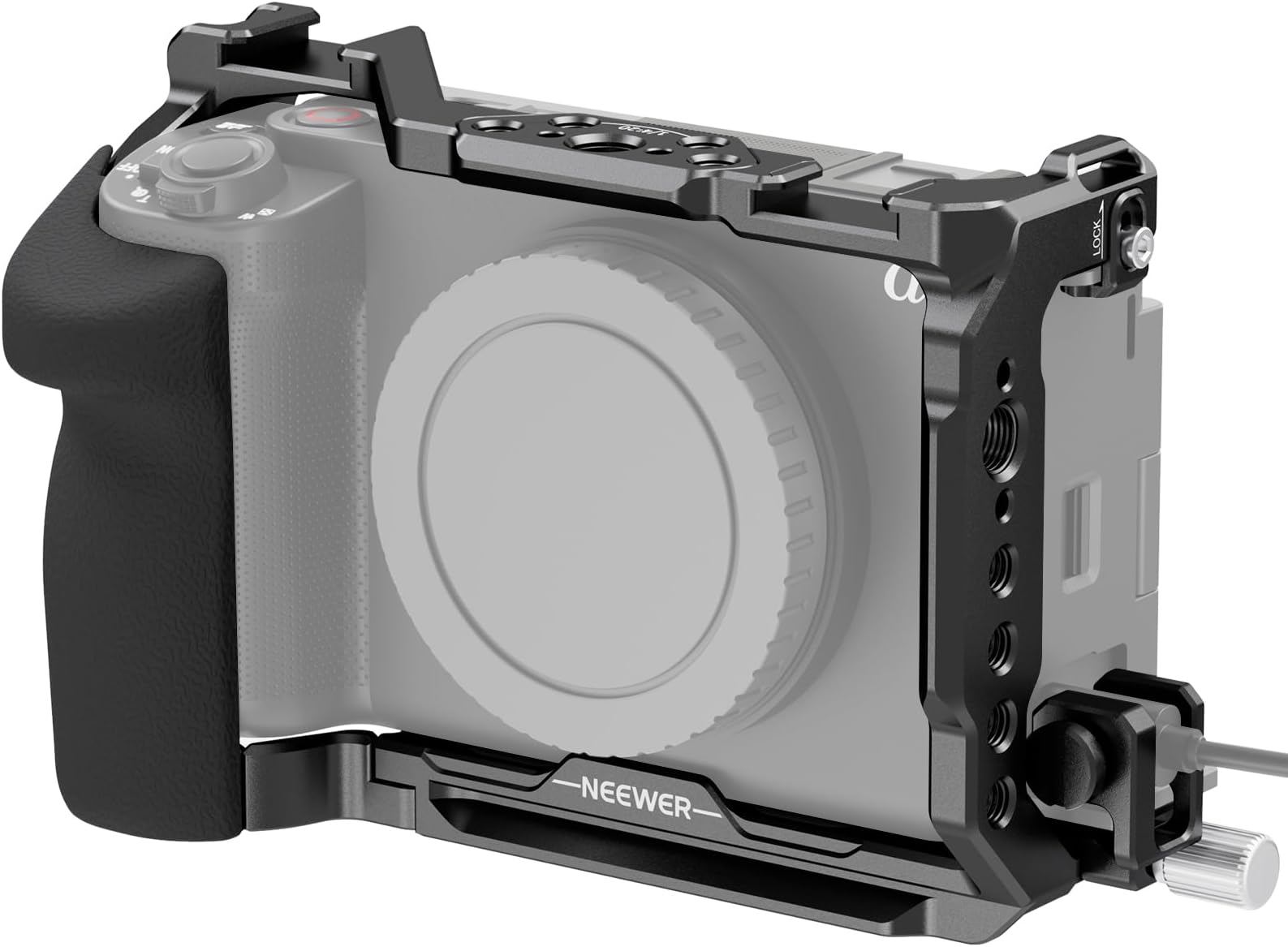 SIRUI Camerakooi voor Sony ZV-E1 met siliconen grip en HDMI-kabelklem SIRUI Camerakooi voor Sony ZV-E1 met siliconen grip en HDMI-kabelklem