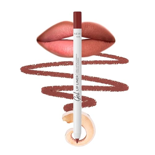 Lamel Gel Lip Liner Pencil Rose Plum 408