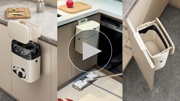 Amazon｜キッチン ゴミ箱 袋が見えない 7L ゴミ箱 蓋つき