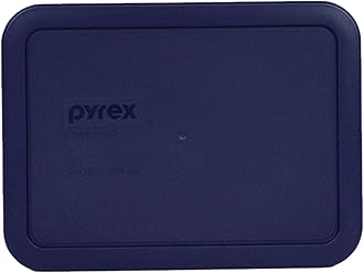 Pyrex 7210-PC Rectangle Blue 3 Cup Storage Lid for Glass Dish (1)