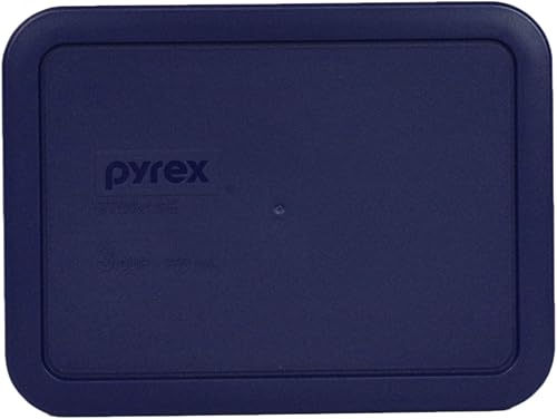 Miniatura 7 de Pyrex 7212-PC 11-Cup, 7211-PC 6-Cups & 7210-PC 3-Cup Blue Tapas de repuesto para almacenamiento de alimentos  Fabricado en Estados Unidos