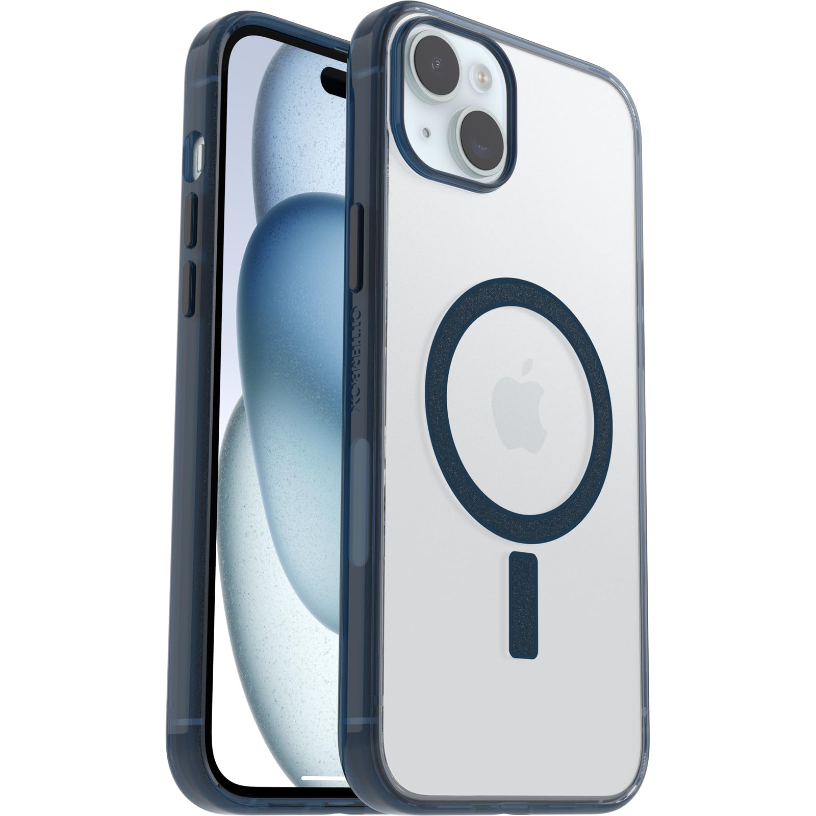OtterBox Clear Case Serie mit MagSafe für iPhone 15 Plus, stoßfest, sturzsicher, Ultra-dünn, schützende dünne Hülle, 3X getestet nach Militärstandard, Mako