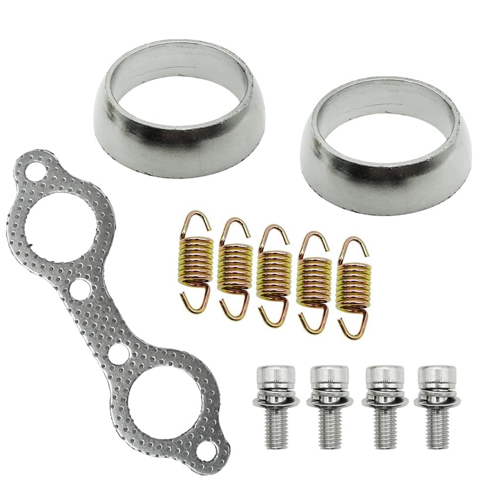 Kit guarnizione e molla marmitta compatibile con Polaris Sportsman 600 700 800 MV7 2002-2006 Frontier 2002-2005 OEM 5811511 3610047