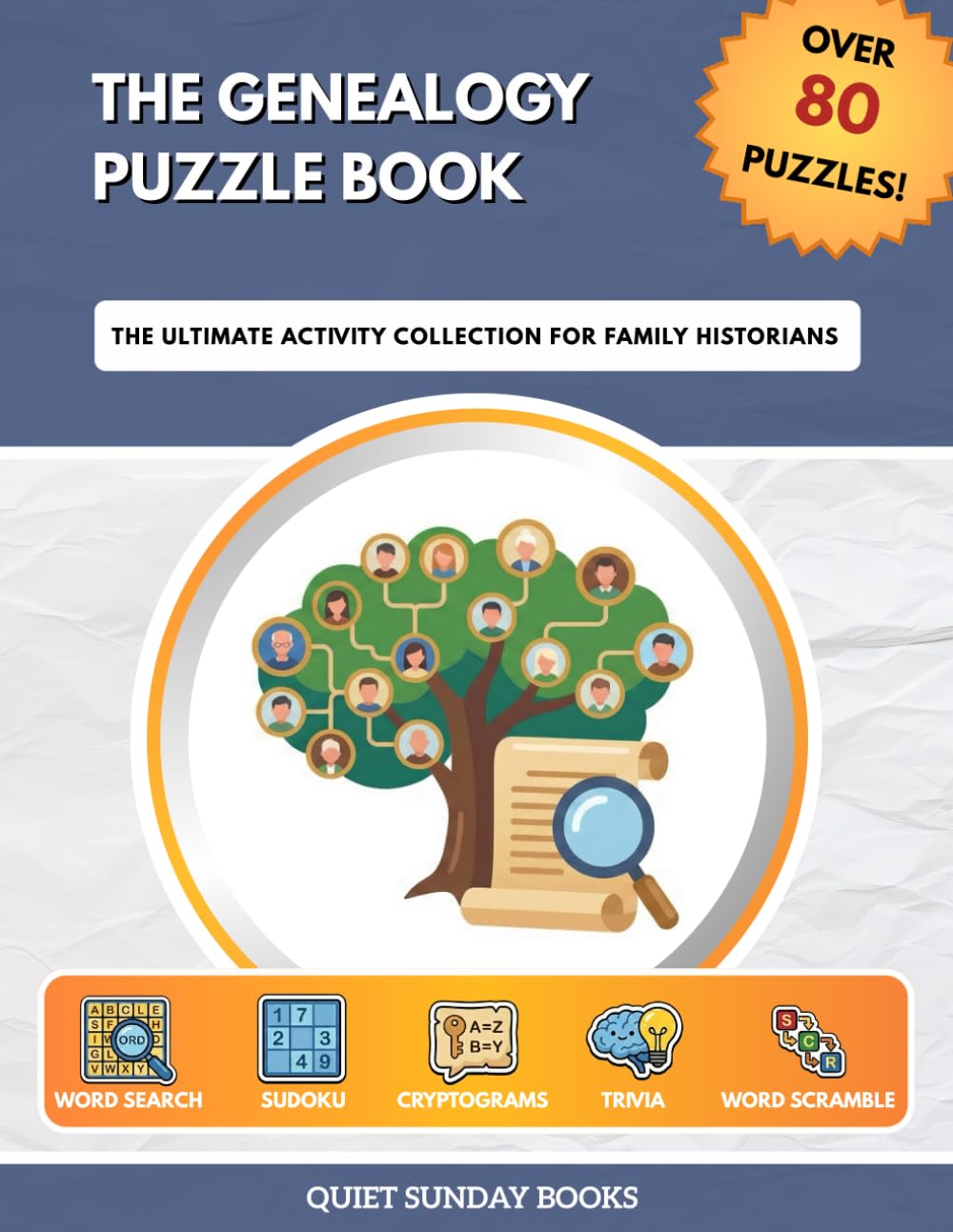 The Genealogy Puzzle Book: The Ultimate Activity Collection for Family Historians
