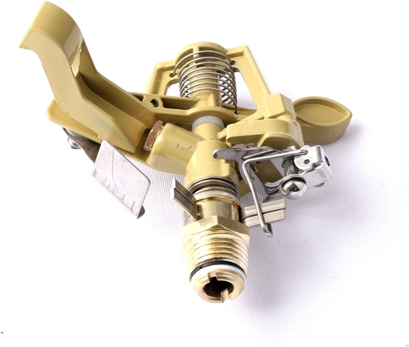 1個 1/2インチ オス Zn-Alloy インパクトドライブ スプリンクラー 首振り アーム スプリンクラー 家庭菜園 芝生 灌漑