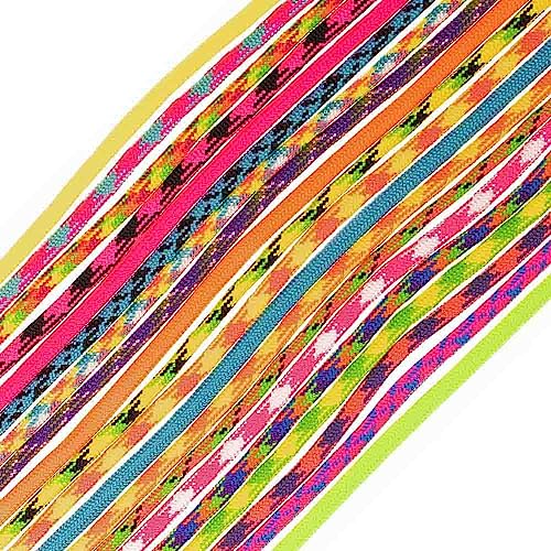 Paracord Planet Kits de artesanato tipo III de 250 kg com fivelas, 60 m, Big Neon