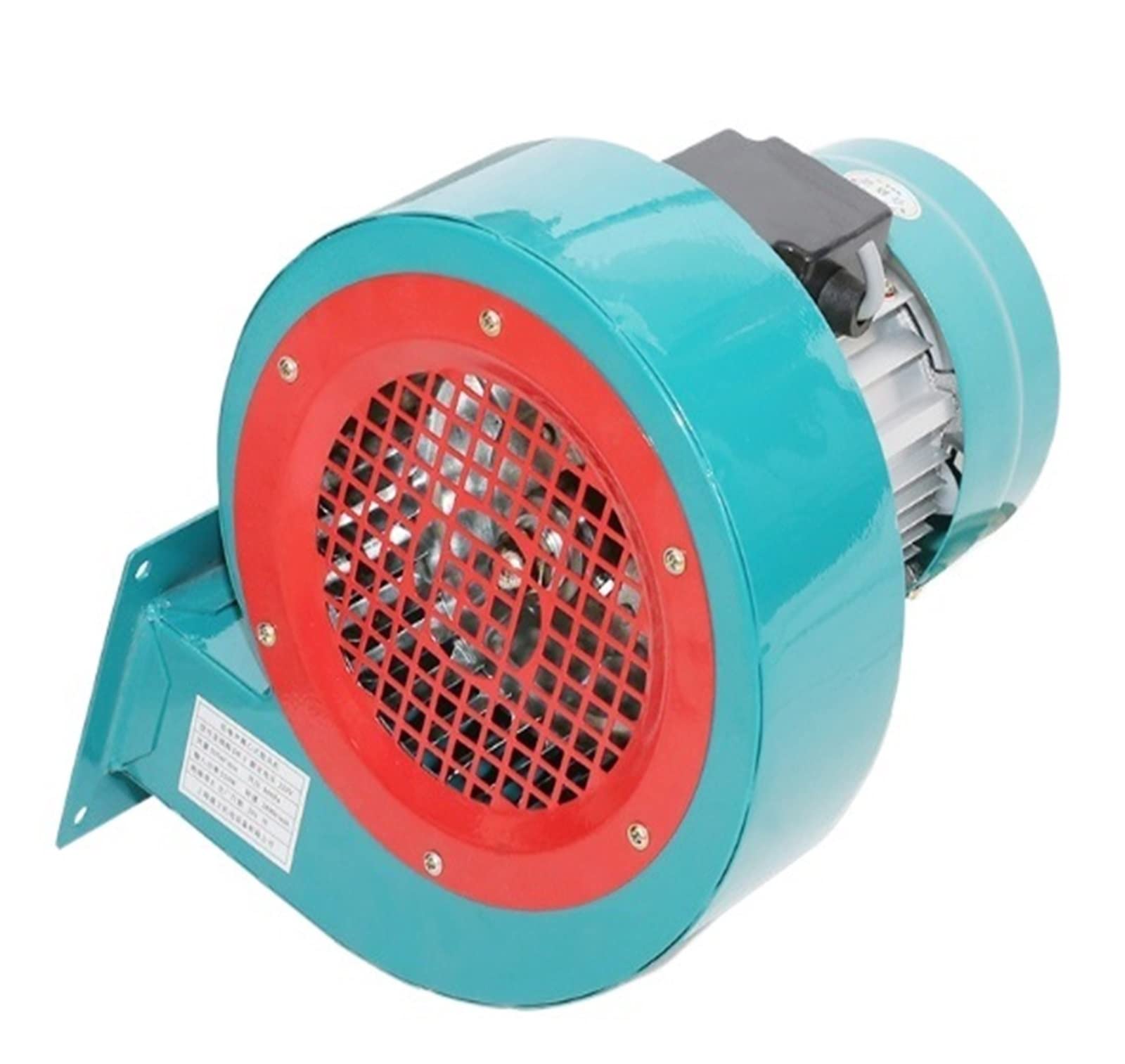 Trommelgebläse, Zentrifugalgebläse, mehrflügeliges Abluftgebläse, Ventilator for Absaugen und Belüften zu Hause und auf der Baustelle(370W 220)