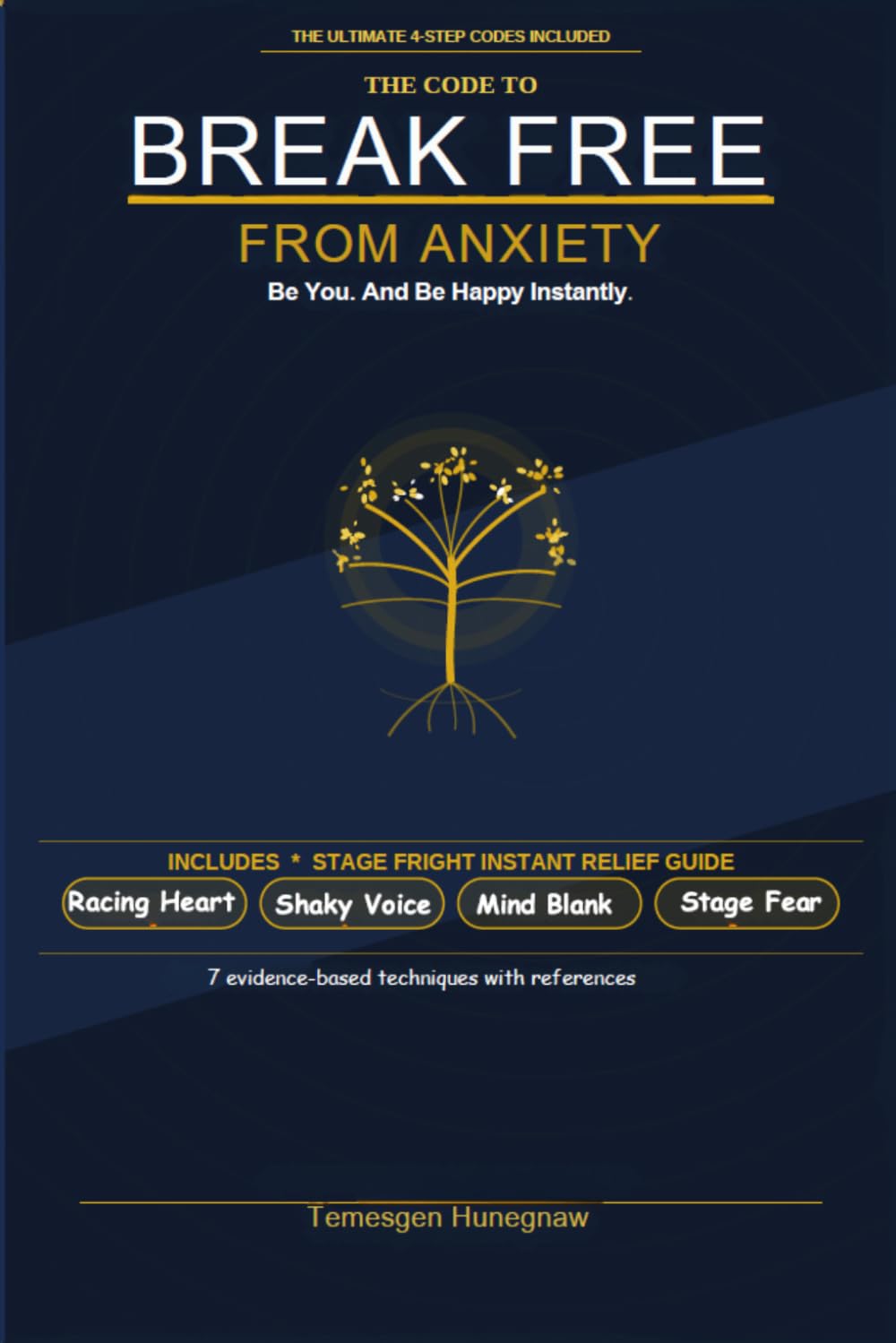 THE CODE TO BREAK FREE FROM ANXIETY: Stage fright instant relieve techniques included      Paperback – March 25, 2026