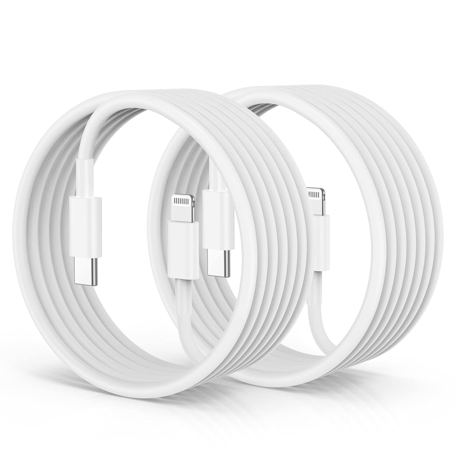 2Pack USB C to Lightning Cable 10FT Long,[Apple MFi Certified] iPhone 13 14 Charger