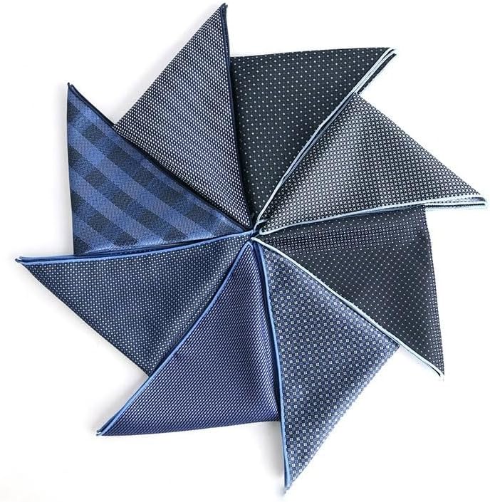 Men's British Polyester Silk Pocket Square Wedding Business Suit Shirt Handkerchief Suits Accessories