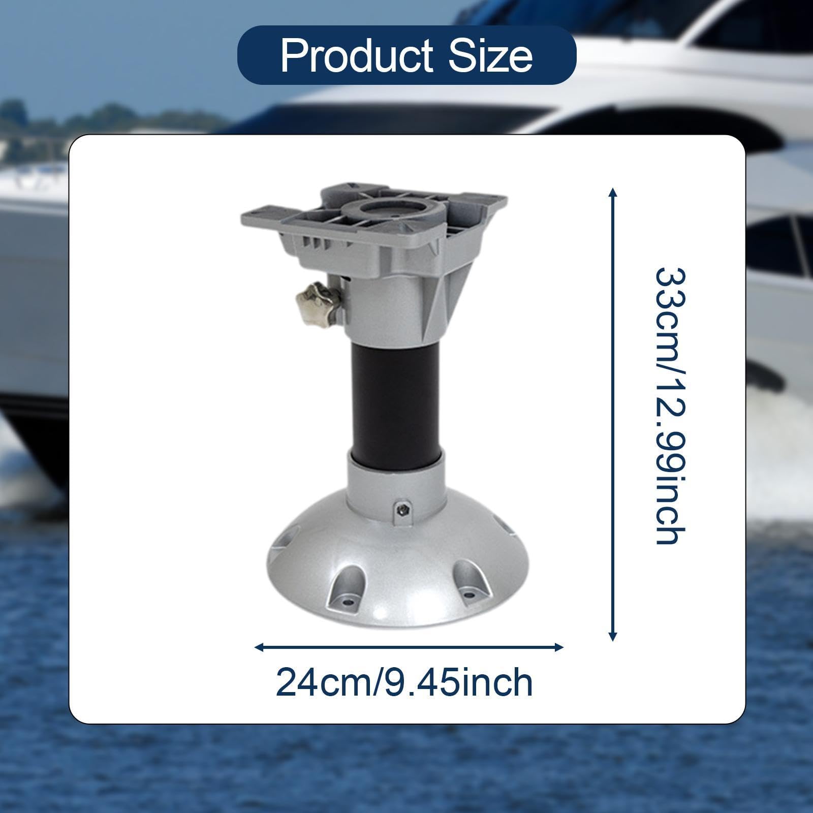 Vaveren Boat Seat Swivel Base,Swivel Bracket,Seat Mount,Chair Base Seat Extension Seat Plate Replacement Mount Chair Accessories