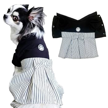 Amazon | inuya 犬服【 薄手 袴 XLサイズ】肉球マーク 小型犬用