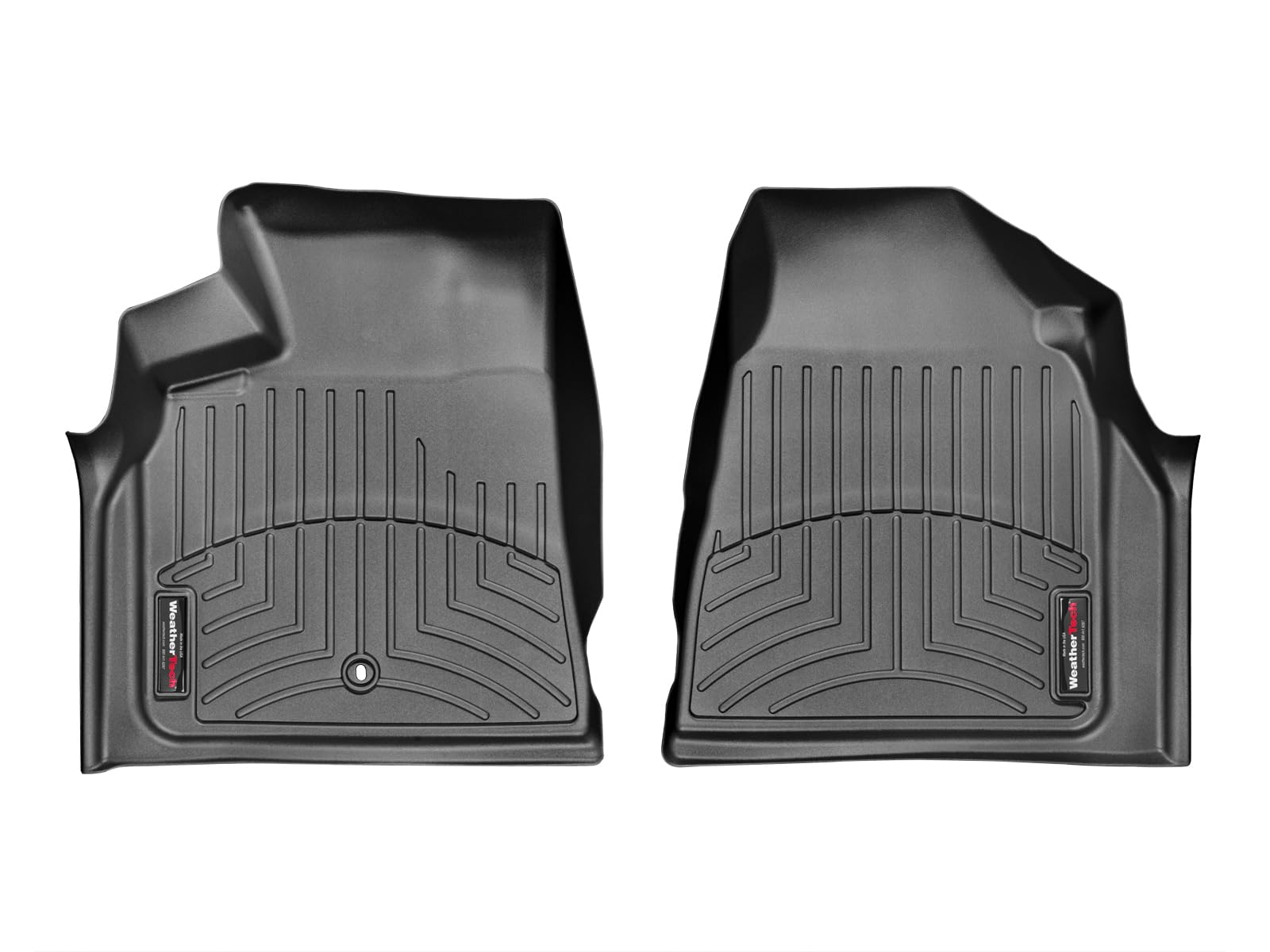 WeatherTech Custom Fit FloorLiners for Chevrolet Traverse, Traverse, Enclave - 1st Row (442511), Black