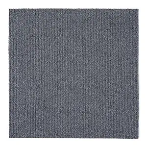 Achim Home Furnishings NXCRPTSM12 Nexus Smoke 12 inch x 12 inch Self Adhesive Carpet Floor Tile, 12 Tiles/12 Sq'.