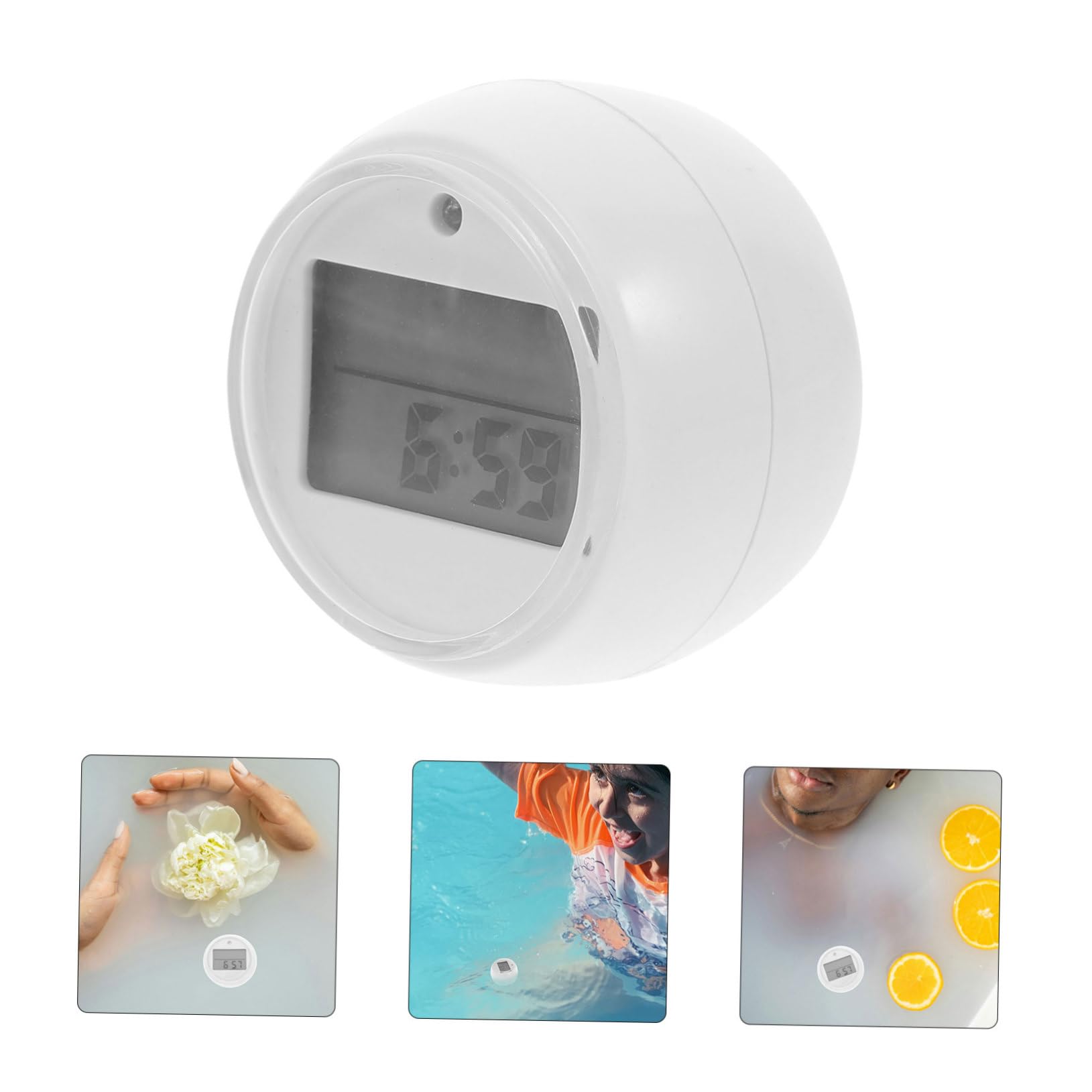 ULTECHNOVO 4pezzi Termometro Galleggiante Per e Vasche Misuratore Resistente Per Spa e Facile Usare