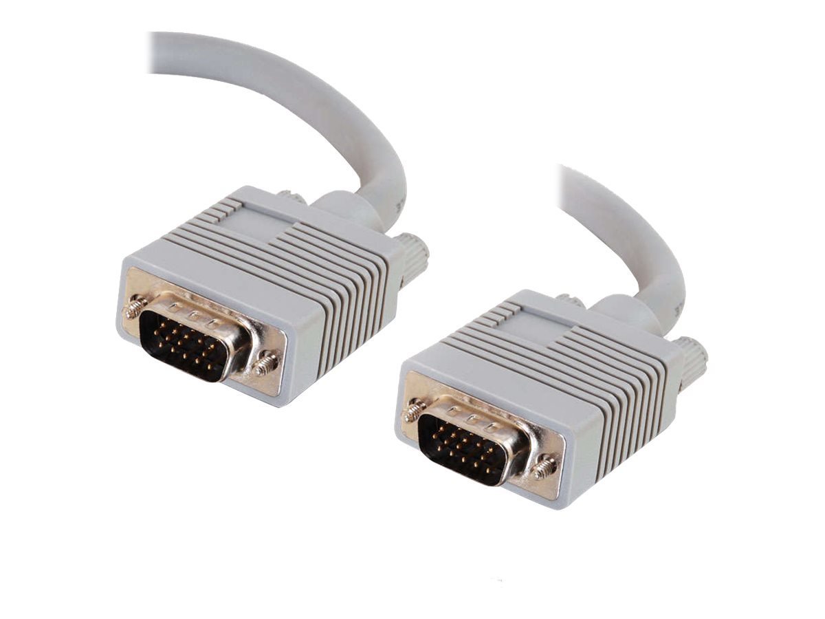 C2G Cavo VGA 3m, Maschio-Maschio, Economico, Per Monitor E KVM, Garanzia A Vita