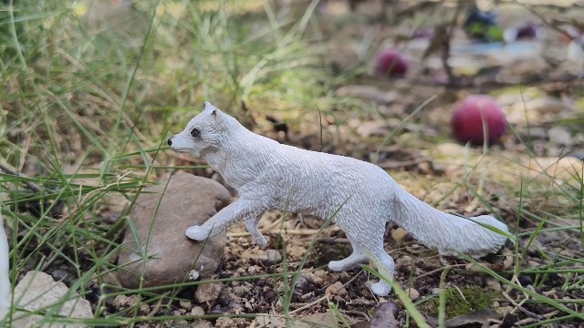 Amazon.com: RCOMG 7PCS Fox Toy Figures, Plastic Forest Animals Fox