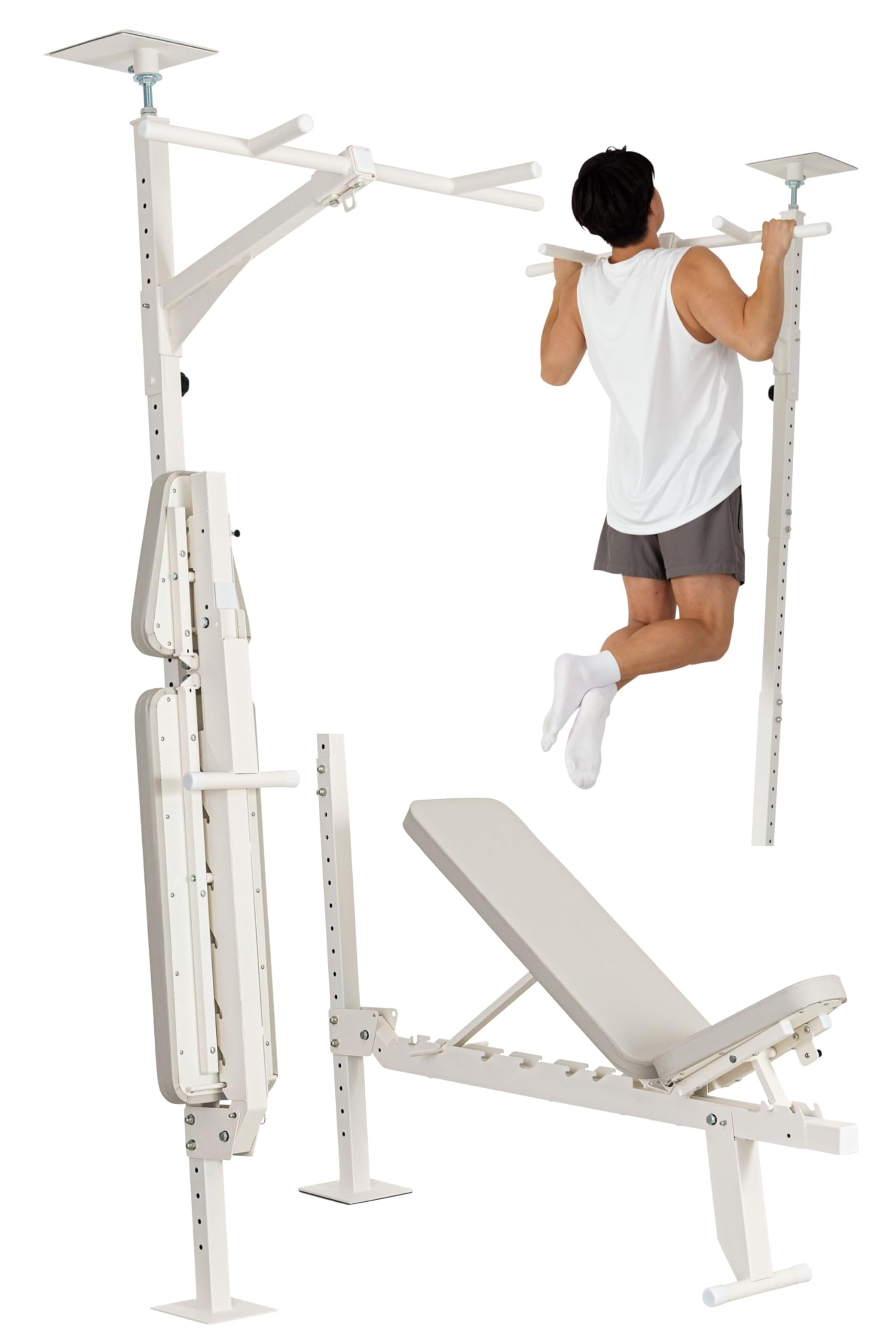 Amazon | TEDDY WORKS KENSUI kaku model2 トレーニングベンチセット 