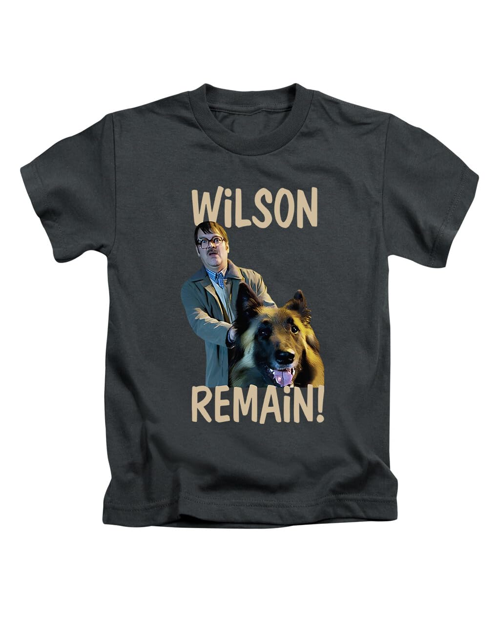 New Spirit Original Wilson Remain Friday Night Dinner Meme Novelty Tee T-Shirt Funny Unisex T Shirt Top Black