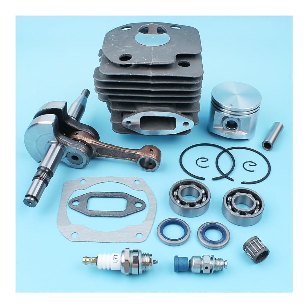 Piston cylindre 50 mm de tronçonneuse 372 roulement vilebrequin et cage aiguilles