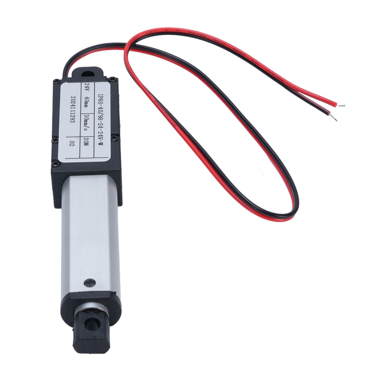 Actionneur linéaire pour remplacer vérin pneumatique encombrant DC24V