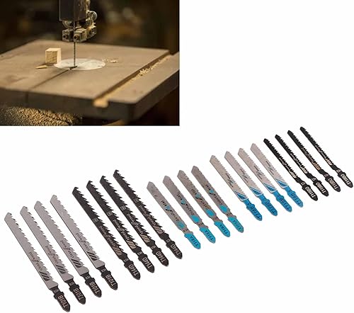 Miniatura 9 de Hojas de sierra de calar, 20 piezas de hojas de sierra de calar, juego de 20 hojas de sierra de calar T118A T118B T118G T218A T111C T119BO T119B HSS