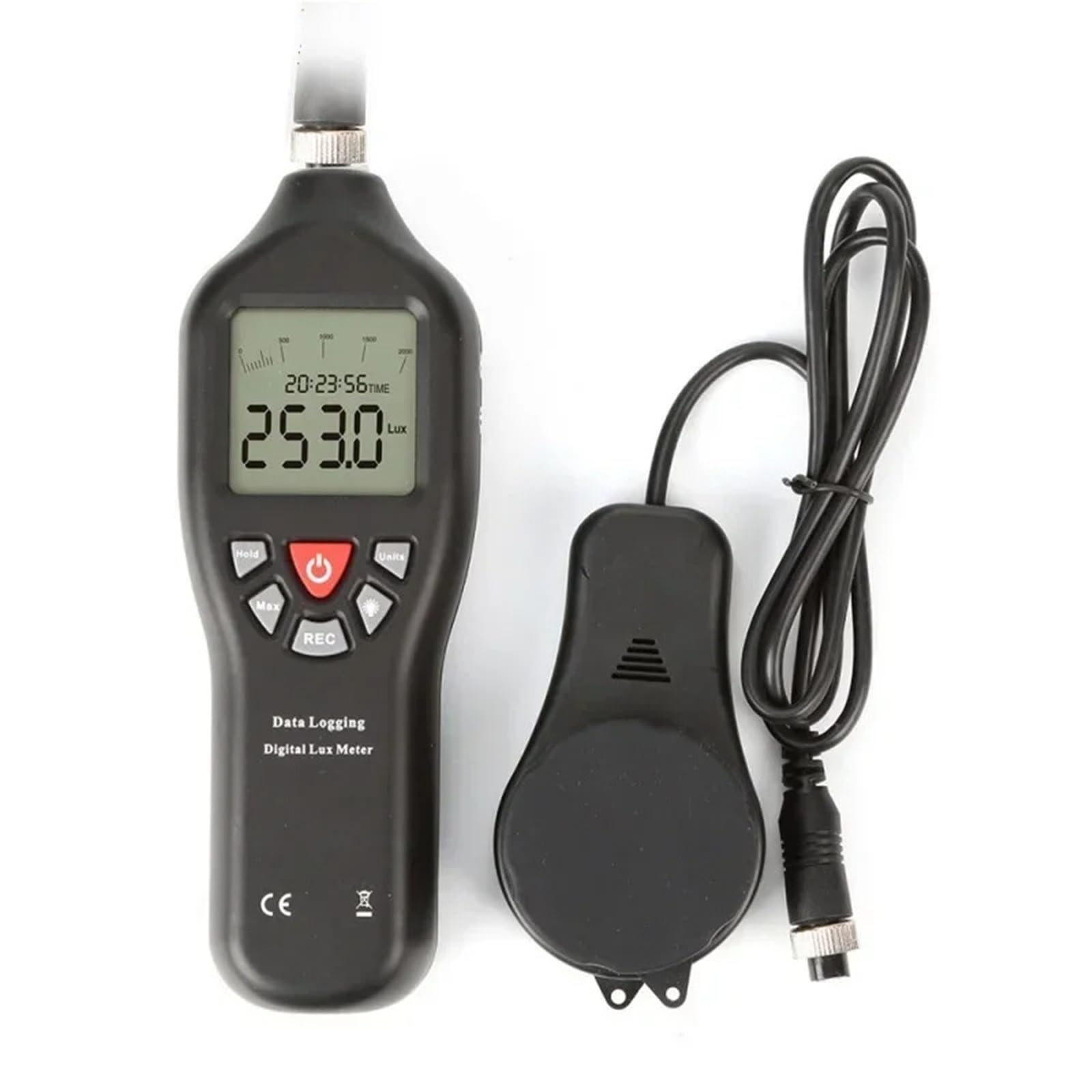 Medidores de luz, TL-600 fotómetro de iluminación Digital medidor de luz portátil medidor de Brillo iluminómetro