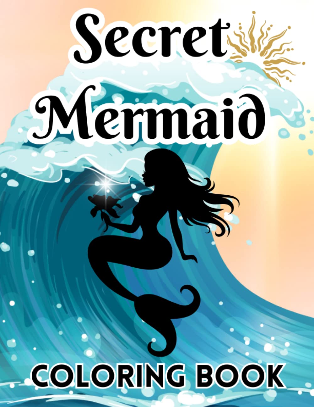 Secret Mermaid - Coloring Book
