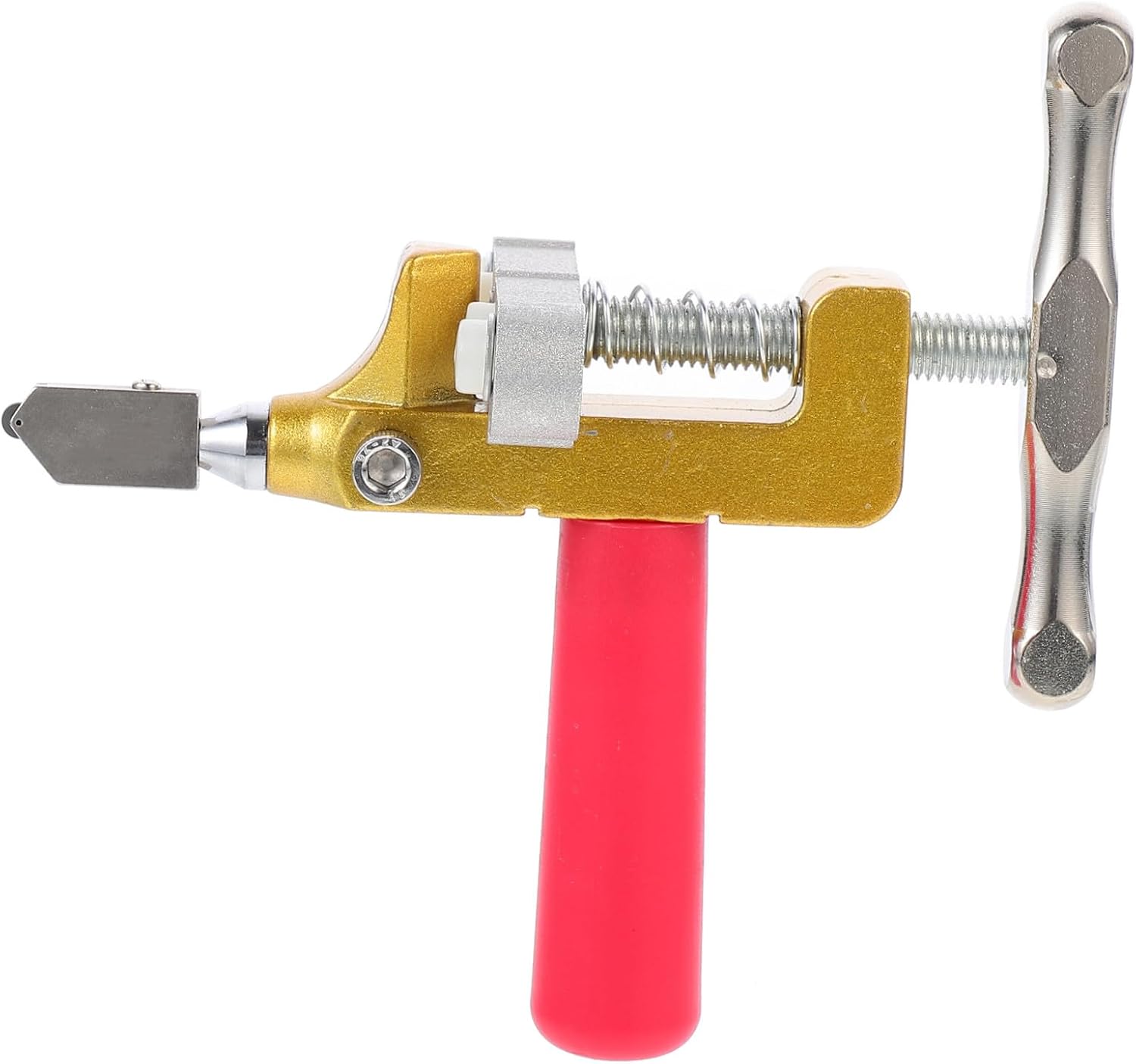 KAILIKETIY Professional Roller Glass Cutter Tool Multipurpose Tile and Glass Cutter with Comfortable Handle Non-Slip Grip and Dual Blade Design for Efficient Home DIY Projects
