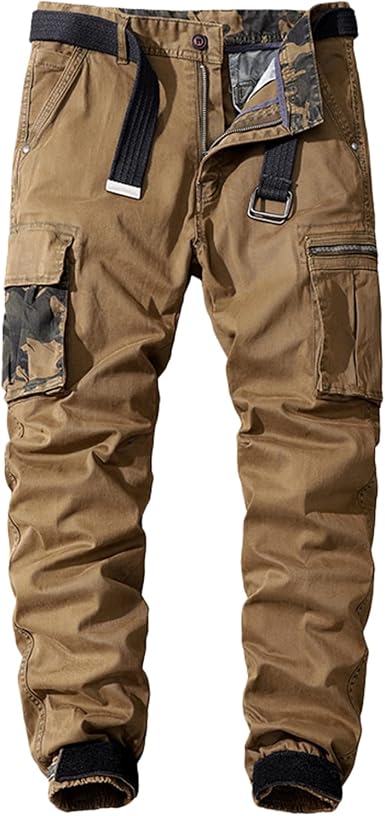Donggu Cargo Work Trousers Casual Mens 