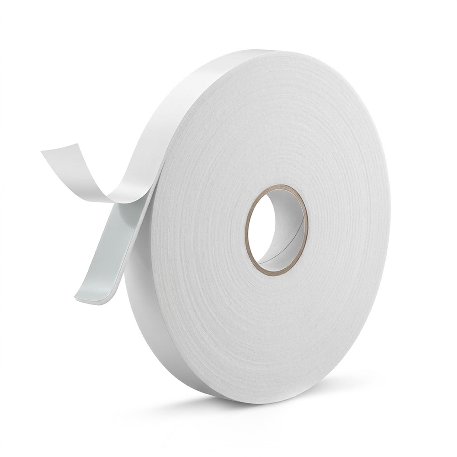 Double Sided Foam Tape, 33Ft x 0.8In Strong Adhesion Mounting Tapes, Heavy Duty Foam Tape, Weatherproof Adhesive Tapes for Wall Picture Poster, Car & Gap Filling Mountings, Home Office Decor(White)