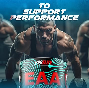 EAA Amino Acids Powder 300g | Pina Colada Flavour Vegan Essential Amino Acids with BCAA Blend | Full Spectrum Muscle Growth, Recovery & Hydration Supplement by PROELITE