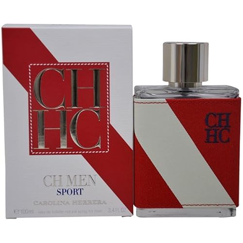 Carolina Herrera Sport Eau De Toilette Spray para hombre, 3.4 onzas