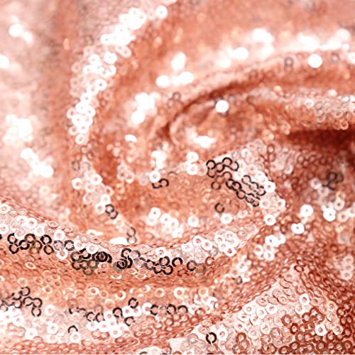 Bit.Fly sparkly rose Gold Sequin Table runner per