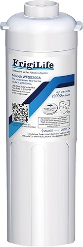 Filtro de agua de repuesto para sistema de filtro de agua para debajo del fregadero, 22000 galones de ultra alta capacidad, elimina el 99% de plomo,