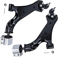 Vista 54 de Detroit Axle - Kit de brazos de control traseros de 2 piezas para Hyundai Accent 2000-2005, 2 brazos de control delantero inferiores de repuesto