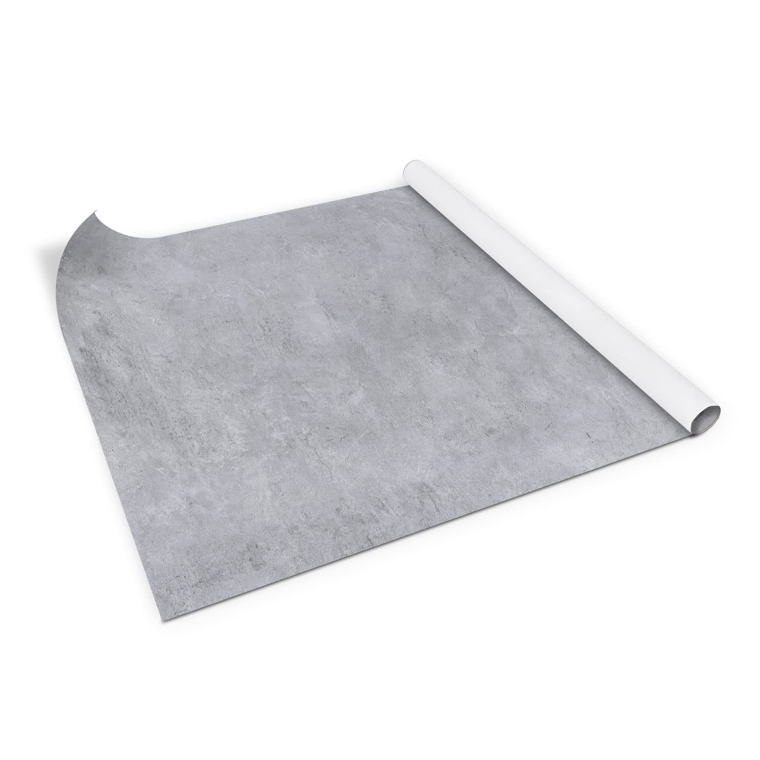 Lámina adhesiva resistente para muebles 100x50cm vinilo hormigón gris lavable para estantes