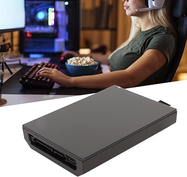 Internal Hard Drive for Xbox 360 Slim, Portable Thin Internal Extended Data Storage Card for Xbox Game Console, ABS Internal Extended Data Storage Card, HDD Hard Drive 500GB
