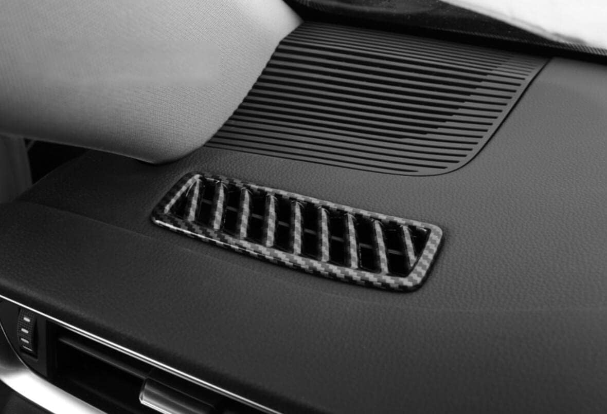 Black Car Interior Central Control Front Dashboard Panel Side Air Outlet Cover Trim for Toyota Venza 2021-2022-2023
