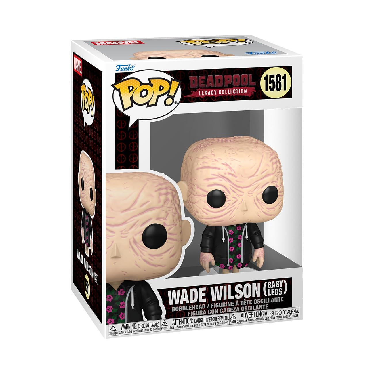 Photo 1 of Funko Pop! Marvel: Deadpool 2- Wade Wilson (Baby Legs) - Collectable Vinyl Figure - Gift Idea - Official Merchandise - Toys for Kids & Adults - Marvel Fans - Model Figure for Collectors and Display