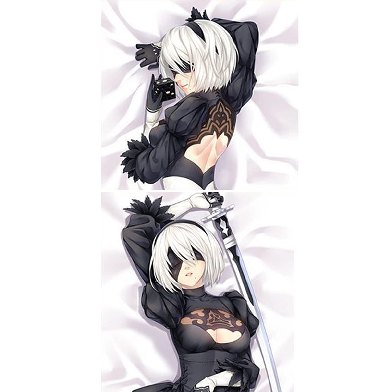 Amazon｜ニーア オートマタ nier automata ヨルハ二号b型 抱き枕カバー 