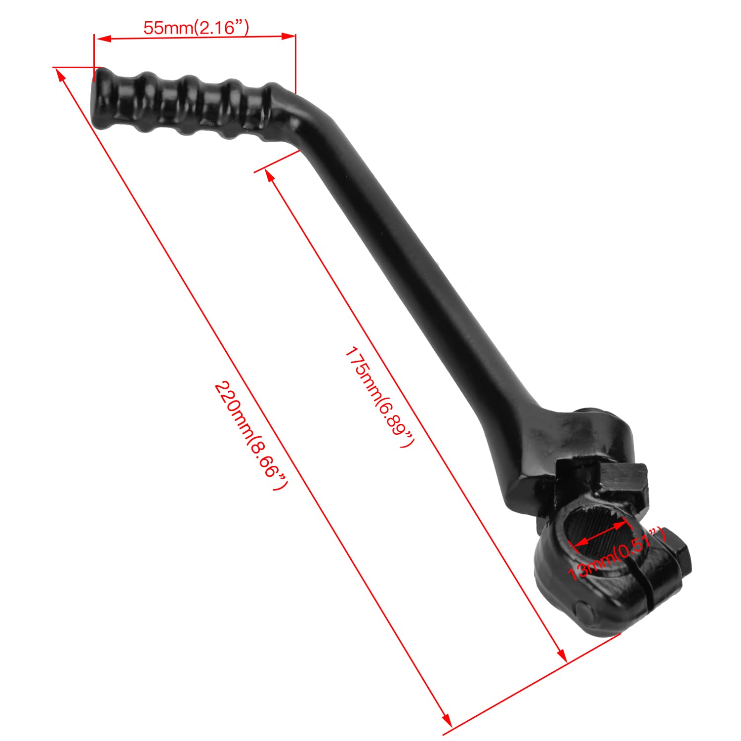 新品未使用チャッキー用電池 TOT Kick Starter Version Amazon.com: YOXUFA 13mm Kick Starter Lever for 50cc 70cc