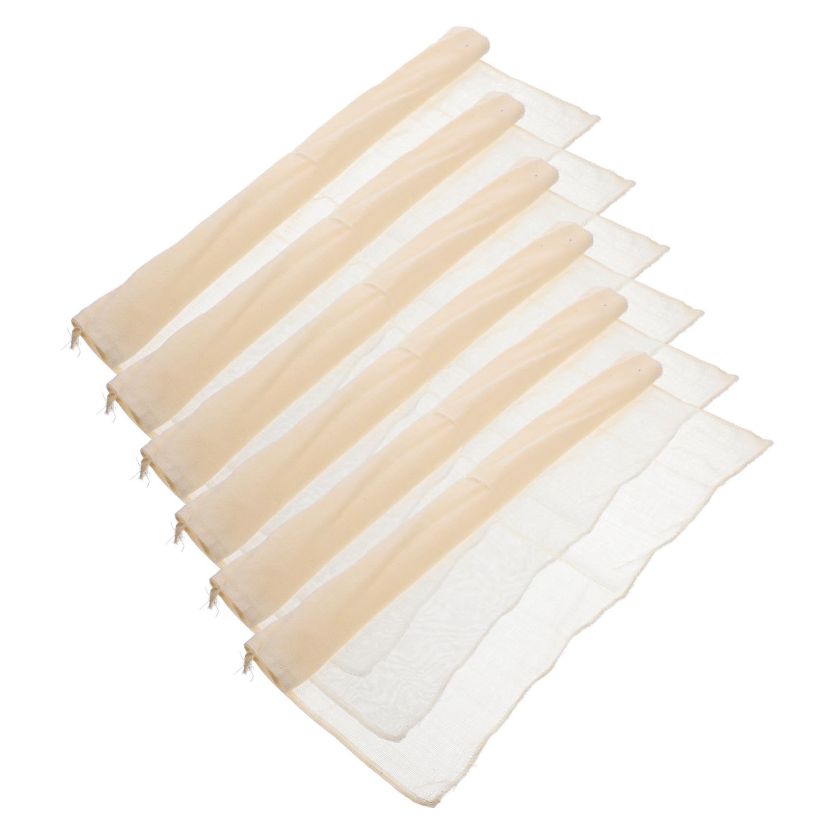 FUNOMOCYA for Liquids 6 Pack Pure Cotton Cheese Cloths Reusable Easy Tofu Making