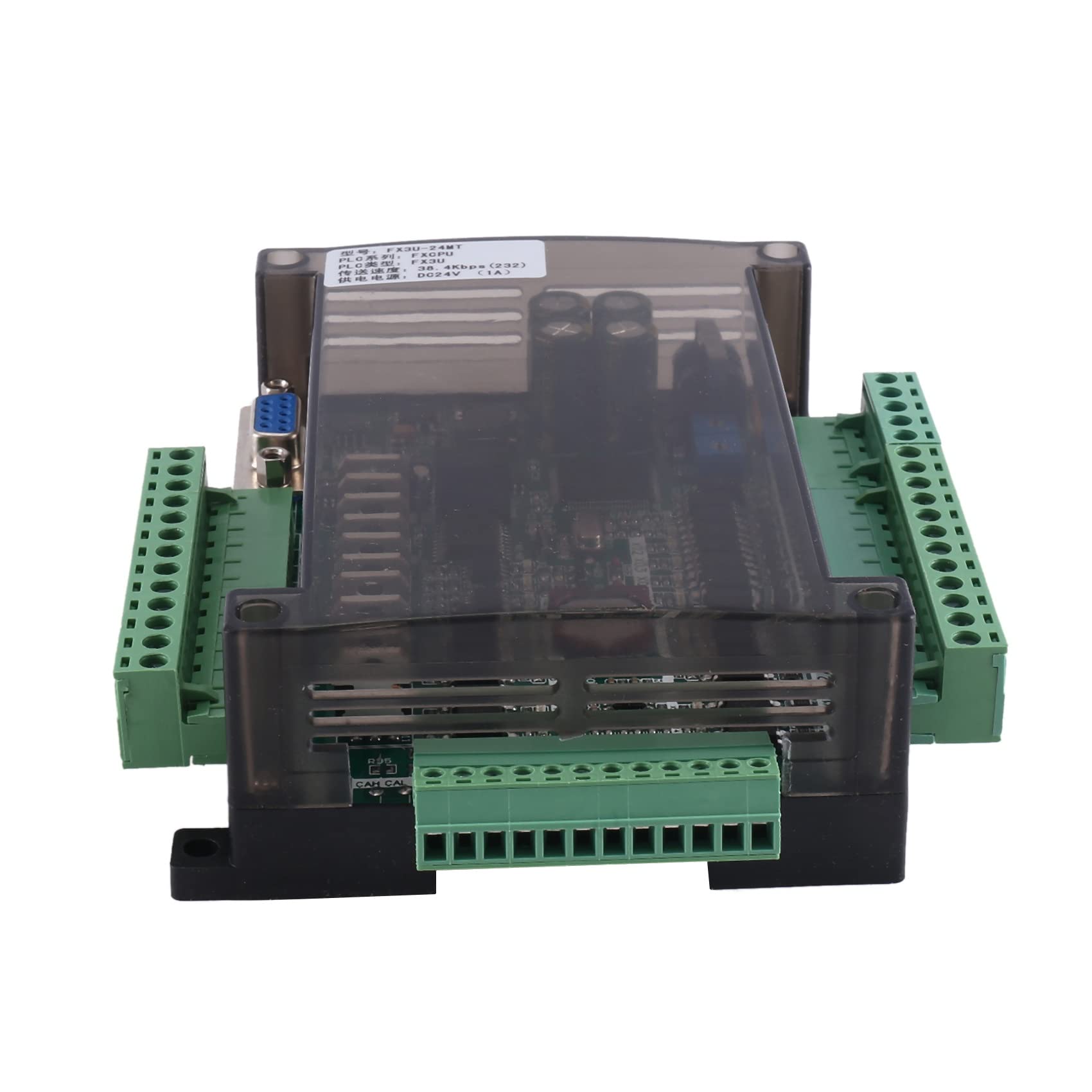 1 PCS FX3U-24MT PLC Scheda di controllo industriale 14 Input 10 Uscita 6AD con 485 Comunicazione e (B)