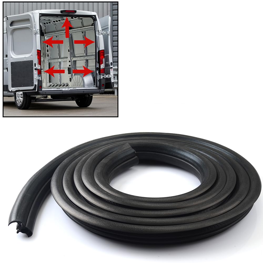 Robust Car Parts Black Robust Rear Door Weatherstrip Door Seal For Citroen Relay Fiat Ducato Peugeot Boxer 1614195380 1343937080 1393835080