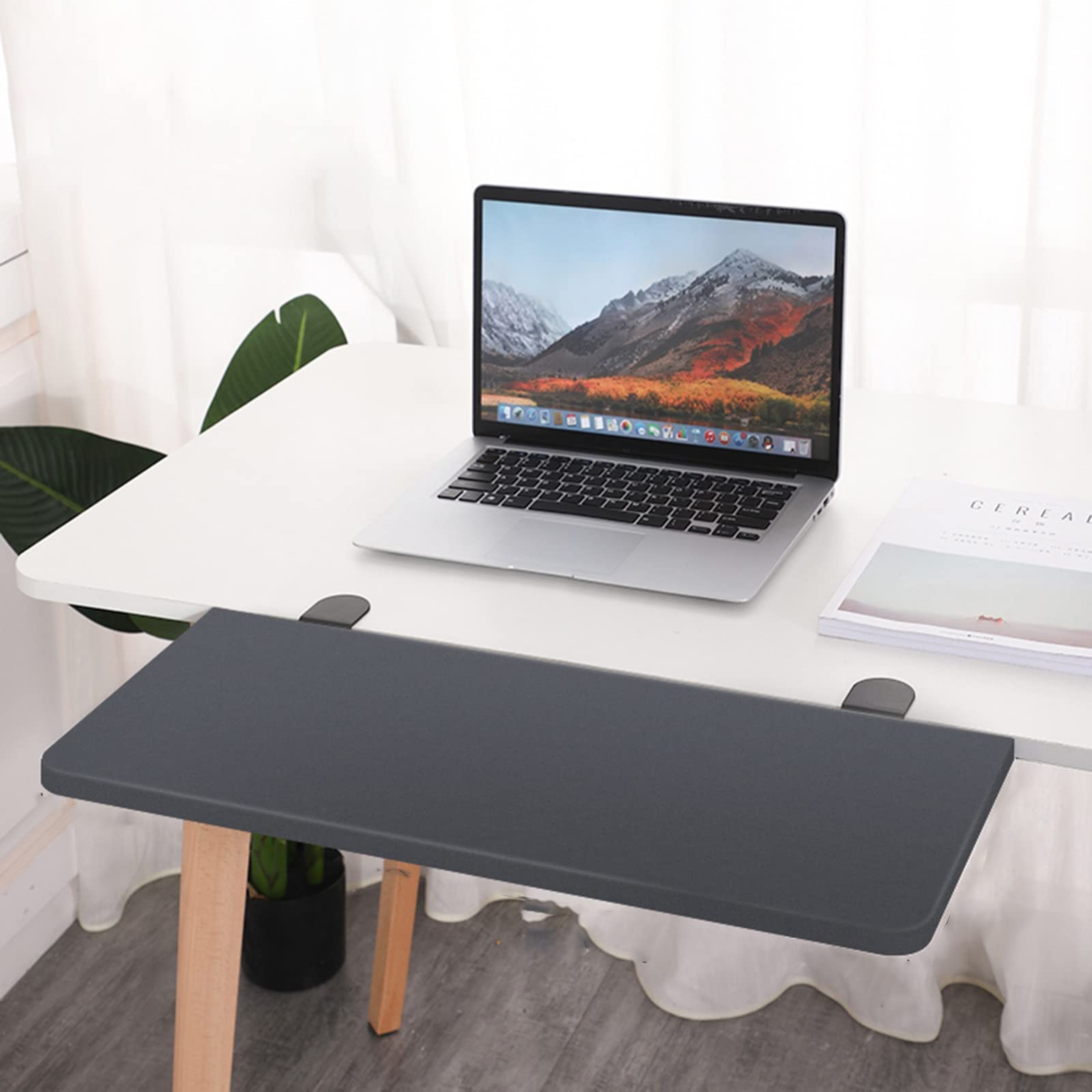 Foldable Desk Extender,Desktop Keyboard Extender,Ergonomics Desk